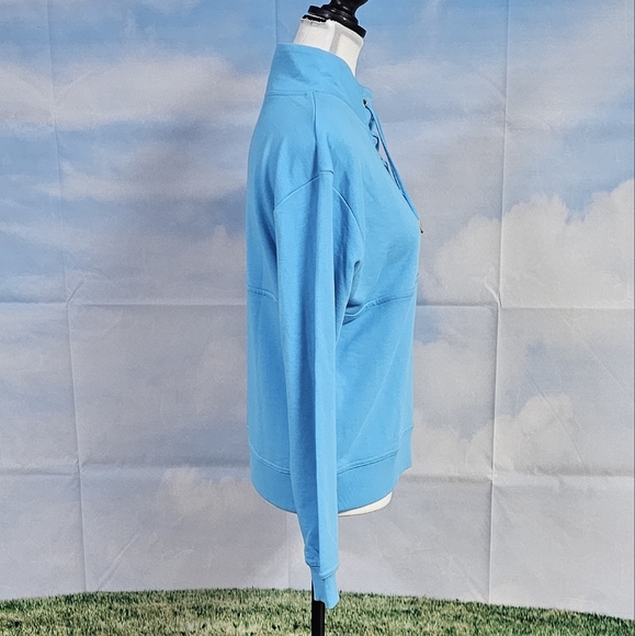 BOXERCRAFT | NORTH CAROLINA CUSTOMIZED LACE FRONT MOCK NECK PULLOVER - N… - Picture 6 of 16